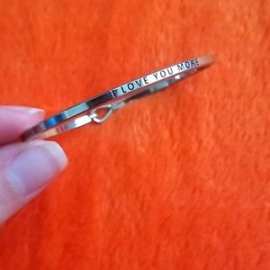 Simple silver bracelet